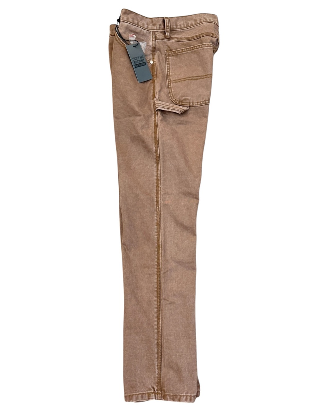Locust and Wild Honey Good Carpenter Pants 29 Fits 30x32 Heavyweight NWT MNML - Picture 7 of 16